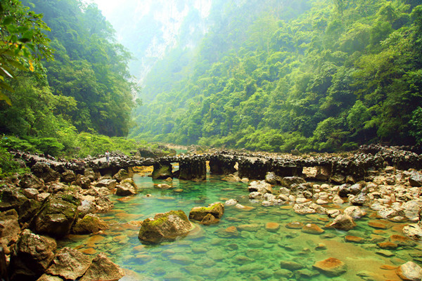 大七孔景区