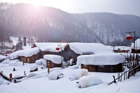 <亚布力-雪乡3日游>哈尔滨起止、滑雪、赏雪(当地游)